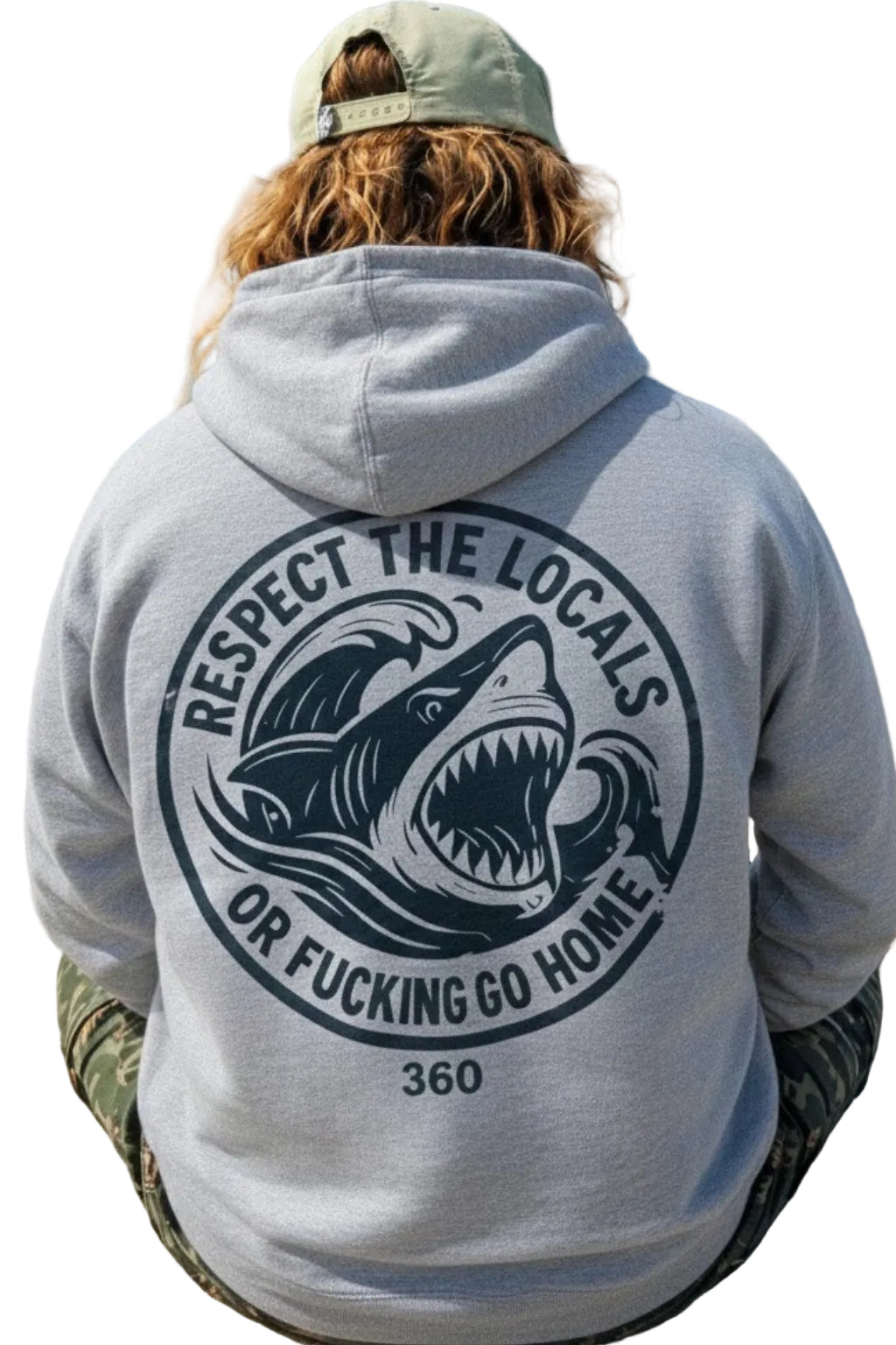 Hoodie 360 Respect Locals