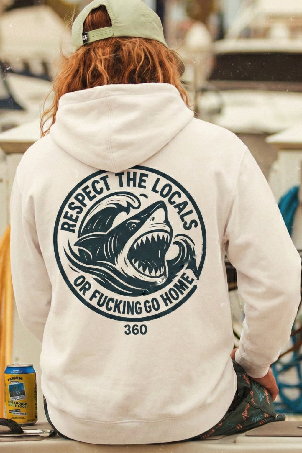 Hoodie 360 Respect Locals