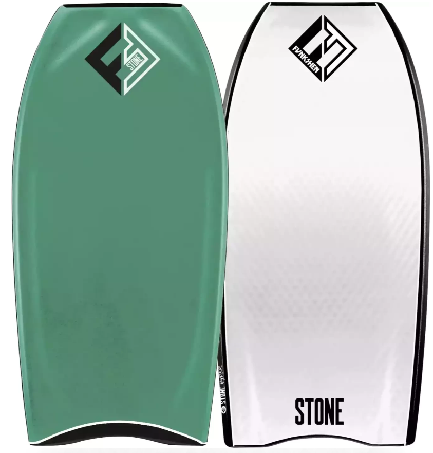 Prancha de bodyboard Funkshen Brad Stone Hyper D12 PP Navy Blue/White 2026
